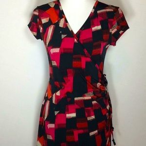 Faux Wrap Dress